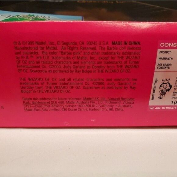 Ken as Cowardly Lion Doll Barbie 1999 the Wizard of Oz - Picture 4 of 7